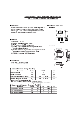 BA33C25FP-E2 Datasheet PDF ROHM Semiconductor