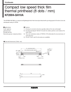 KF2004-GH10A Datasheet PDF ROHM Semiconductor