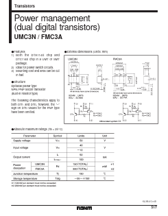 UMC3N Datasheet PDF ROHM Semiconductor