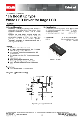 BD9489F Datasheet PDF ROHM Semiconductor