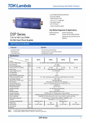 DSP10-24 Datasheet PDF RSG Electronic Components GmbH