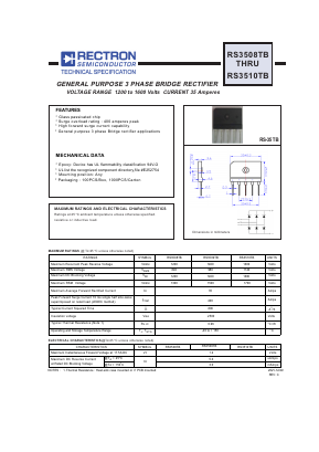 RS3510TB Datasheet PDF Rectron Semiconductor
