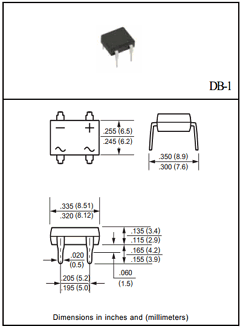 DB156 Datasheet PDF Rectron Semiconductor