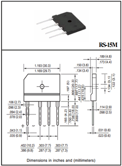 RS1505M Datasheet PDF Rectron Semiconductor