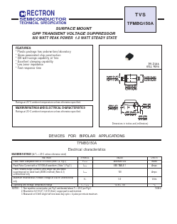 TFMBG150A Datasheet PDF Rectron Semiconductor