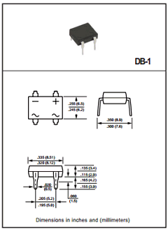 DB107-C-S-R01 Datasheet PDF Rectron Semiconductor