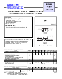 FM1100 Datasheet PDF Rectron Semiconductor