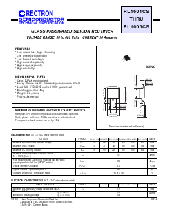 RL1602CS Datasheet PDF Rectron Semiconductor