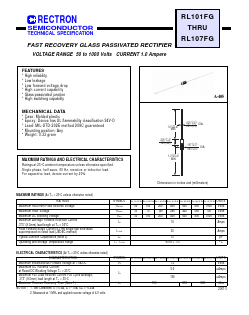 RL103FG Datasheet PDF Rectron Semiconductor