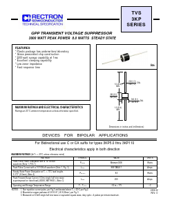 3KP64 Datasheet PDF Rectron Semiconductor