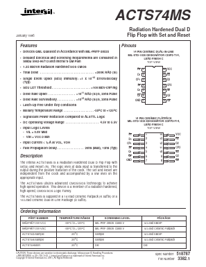 ACTS74D Datasheet PDF Renesas Electronics