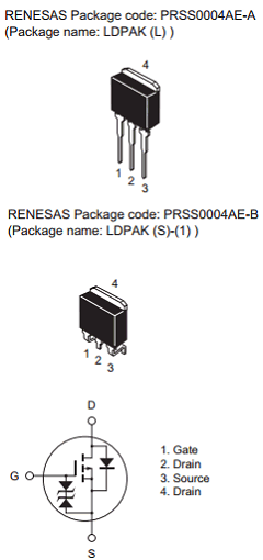 2SJ550STL-E Datasheet PDF Renesas Electronics