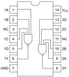 HD74HC20P Datasheet PDF Renesas Electronics