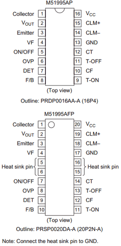 M51995A Datasheet PDF Renesas Electronics