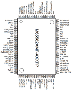 M65582AMF-XXXFP Datasheet PDF Renesas Electronics