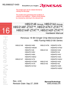 HD6432148SW Datasheet PDF Renesas Electronics