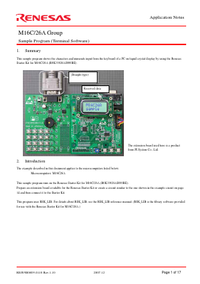 MCR10EZHF103 Datasheet PDF Renesas Electronics