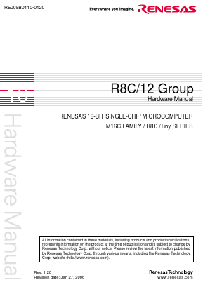 R5F21122DFP Datasheet PDF Renesas Electronics