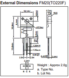 C4517 Datasheet PDF Sanken Electric co.,ltd.