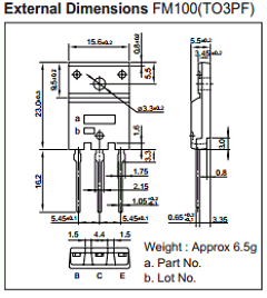 2SC5099 Datasheet PDF Sanken Electric co.,ltd.