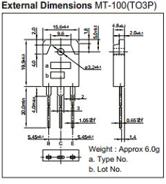 2SD2557 Datasheet PDF Sanken Electric co.,ltd.