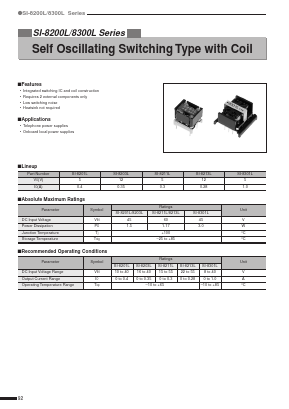 SI-8200L Datasheet PDF Sanken Electric co.,ltd.