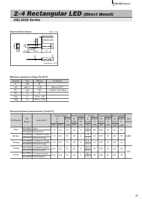 SEL4826A Datasheet PDF Sanken Electric co.,ltd.