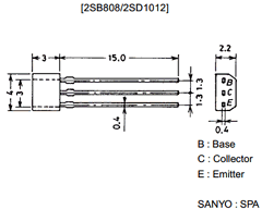 D1012 Datasheet PDF SANYO -> Panasonic