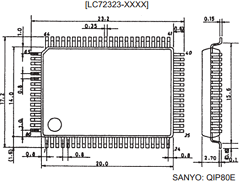 LC72323-XXXX Datasheet PDF SANYO -> Panasonic