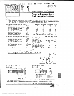 A608 Datasheet PDF SANYO -> Panasonic