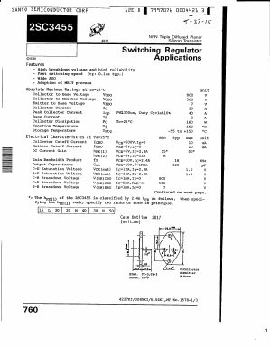 2SC3455L Datasheet PDF SANYO -> Panasonic