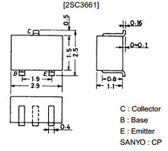 C3661 Datasheet PDF SANYO -> Panasonic