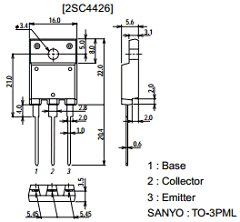 2SC4426L Datasheet PDF SANYO -> Panasonic