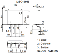 2SC4598 Datasheet PDF SANYO -> Panasonic