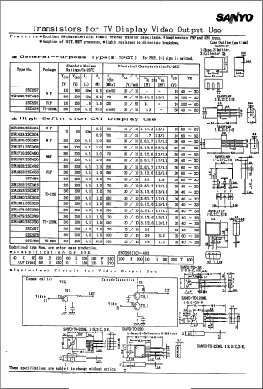 2SC2857 Datasheet PDF SANYO -> Panasonic