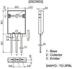 C5933 Datasheet PDF SANYO -> Panasonic