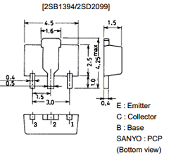 2SD2099 Datasheet PDF SANYO -> Panasonic