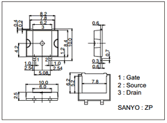 2SK2533 Datasheet PDF SANYO -> Panasonic