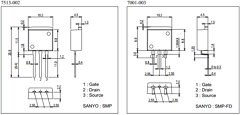 2SK3820 Datasheet PDF SANYO -> Panasonic