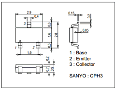 CPH3237 Datasheet PDF SANYO -> Panasonic