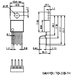 LA78040N Datasheet PDF SANYO -> Panasonic