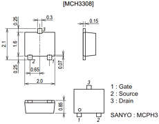 MCH3308 Datasheet PDF SANYO -> Panasonic