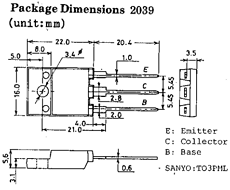 2SD1887 Datasheet PDF SANYO -> Panasonic