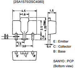 2SC4080F Datasheet PDF SANYO -> Panasonic