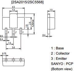C5568 Datasheet PDF SANYO -> Panasonic