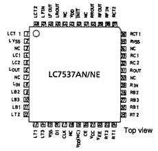 LC7537N Datasheet PDF SANYO -> Panasonic
