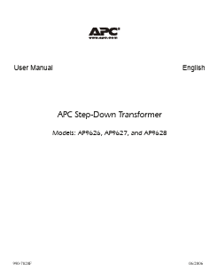 AP9627 Datasheet PDF Schneider Electric