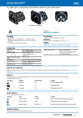 2563-H-ABC0-D-E Datasheet PDF Schurter Inc.