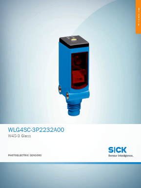 WLG4SC-3P2232A00 Datasheet PDF SICK AG