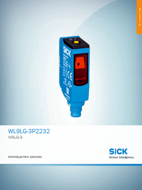 WL9LG-3P2232 Datasheet PDF SICK AG